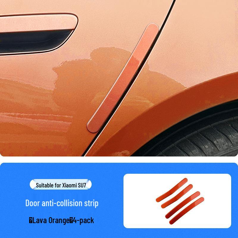 Xiaomi SU7 Door Anti-Collision Strips: Original Color, Anti-Scratch, Protective Accessory Xiaomi SU7 Door Anti-Collision Strips
