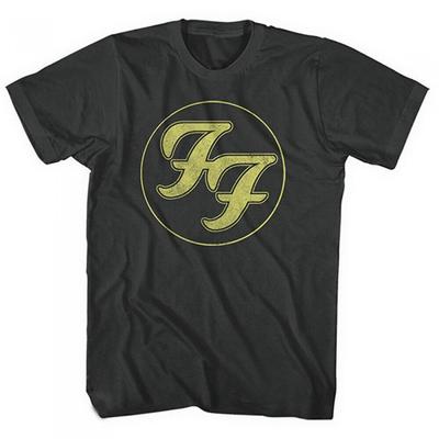 Foo Fighters Unisex Adult Distressed Logo T-Shirt