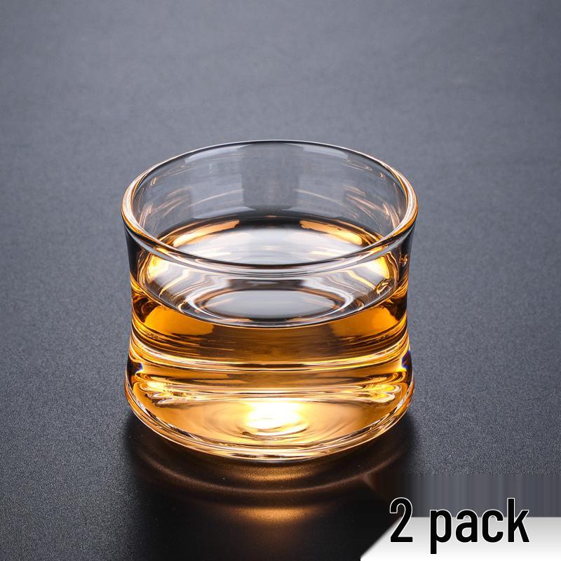 Double-Layer Heat-Resistant Glass Tea Cup with Handle for Kung Fu Tea