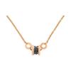 BVLGARI B.Zero1 Fashion Ceramic Pendant 18K Rose Gold Bracelet Women jewelry BR858157