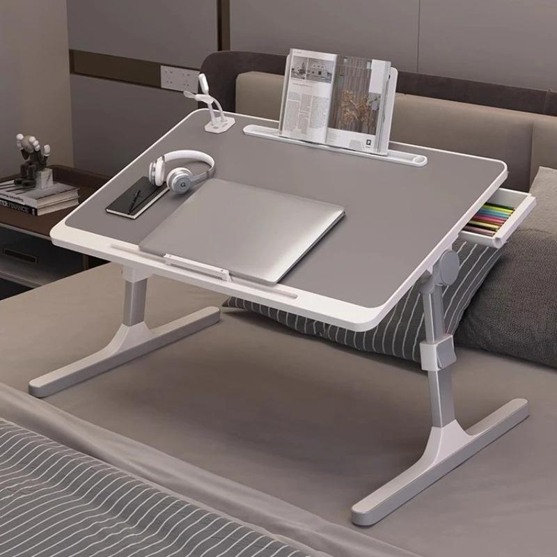 Adjustable Foldable Desk Minimalist Student Writing Table for Dorm Home Bedroom Window Laptop & Office Small Table