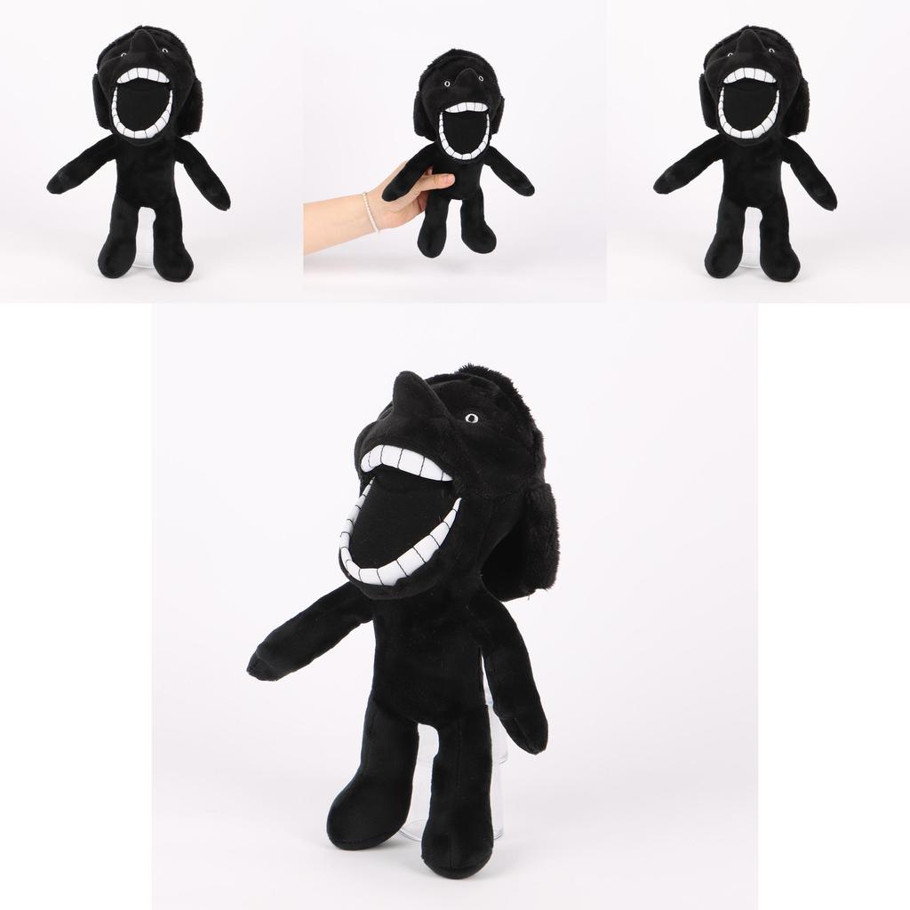 Scp 067 Kid Black Monster Plush Toy Soft Cartoon Doll For Collectors