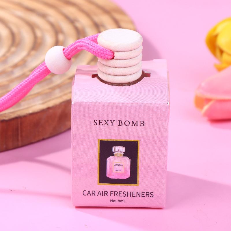 

Perfume Pendant Car Supplies Pink Car Fragrance Car Interior Accessories Fresh Air Car Fragrance