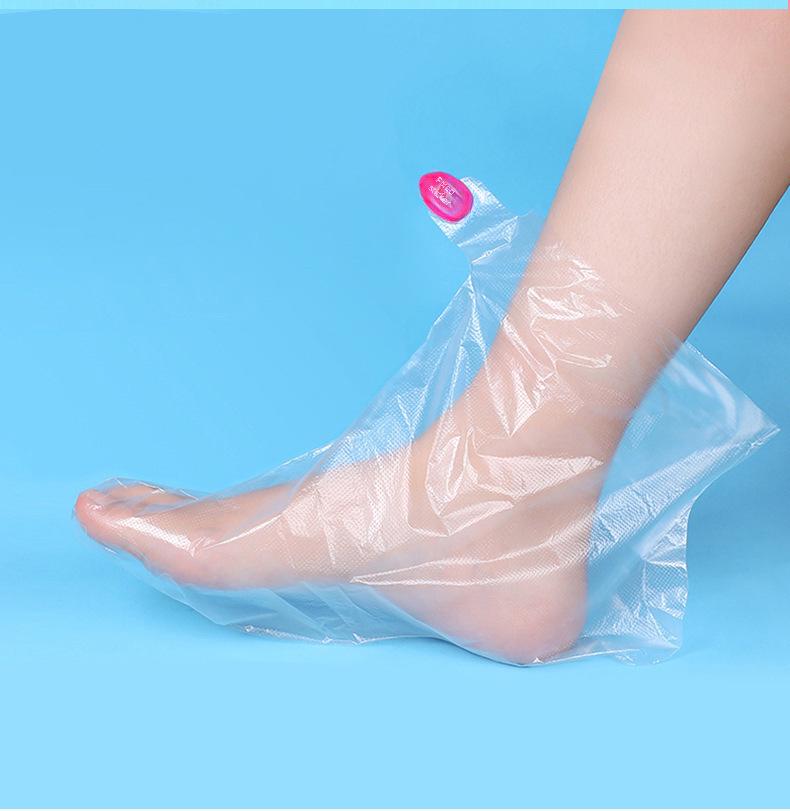 Transparent Waterproof Foot Mask: Prevent Cracking, Frostbite, and Moisturize with Peeling Care for Hands and Feet