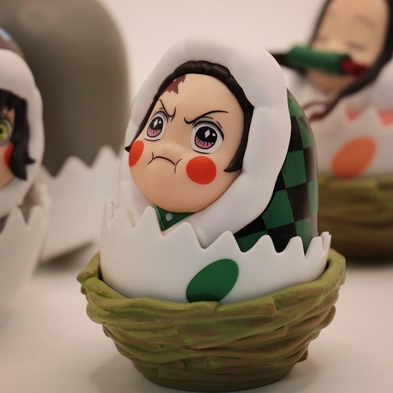 Anime Demon Slayer Figure Kamado Tanjirou Kamado Nezuko Agatsuma Zenitsu Pvc Action Figuretumbler Toys For Friend Gifts