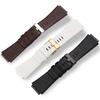 Hochwertiges Weiches Kalbslederarmband Herrenkette Für Diesel DZ1089 DZ1123 DZ1132 Ersatz Konvexes Armband 30*22mm 30mm*20 28*20mm Schwarz