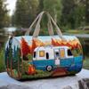 3D Bus Series Travel & Yoga Bag – Women's Handbag & Fitness Tote
