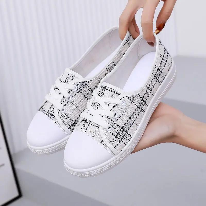 

Fashion Fashion 2025 Flat Summer Women s Shoes On Sale 39 Light Offers High Quality Stylish Vulcanized Shoe Original Y2k Ladies Footwear 41