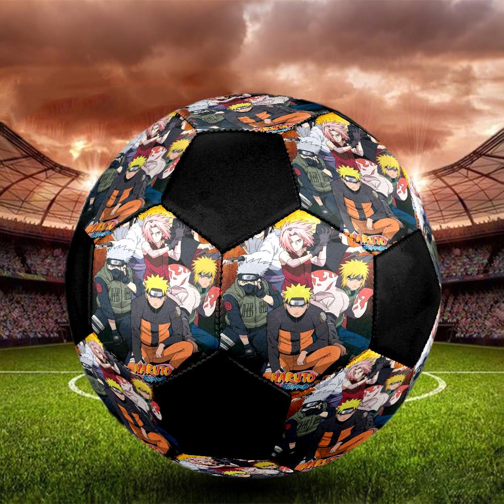 Soccer Ball Colorful Machine Stitched PVC Size 5 Team Training Competition Ready Durable High-Bounce Cool Sports Gift