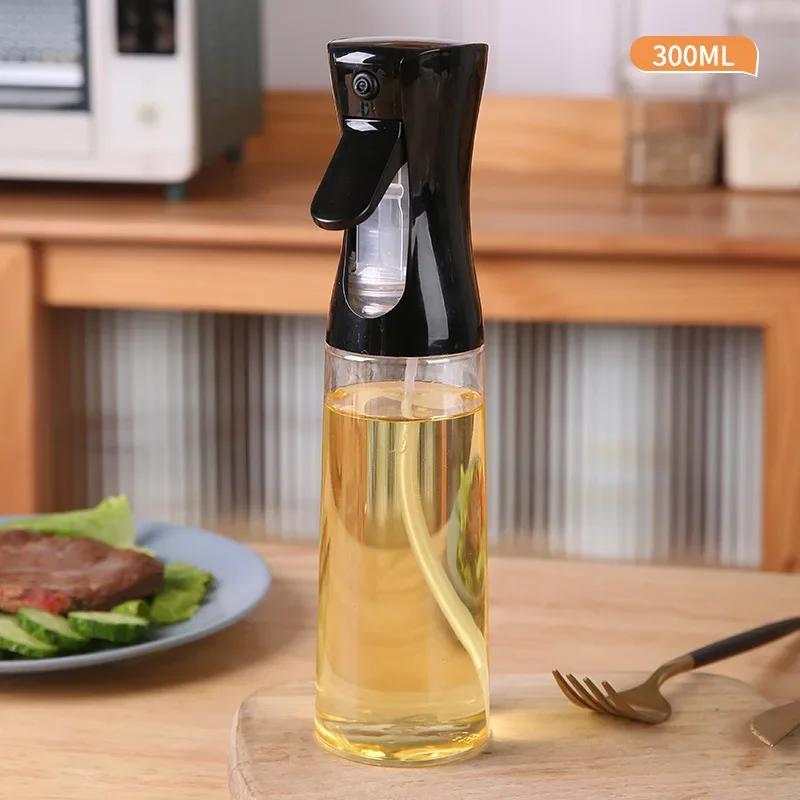 Creative Kitchen Tools for Spice, Oil Spray, Vinegar - Glass Storage Bottles, Cooking Seasoning Bottle Dispenser, Sauce Bottle