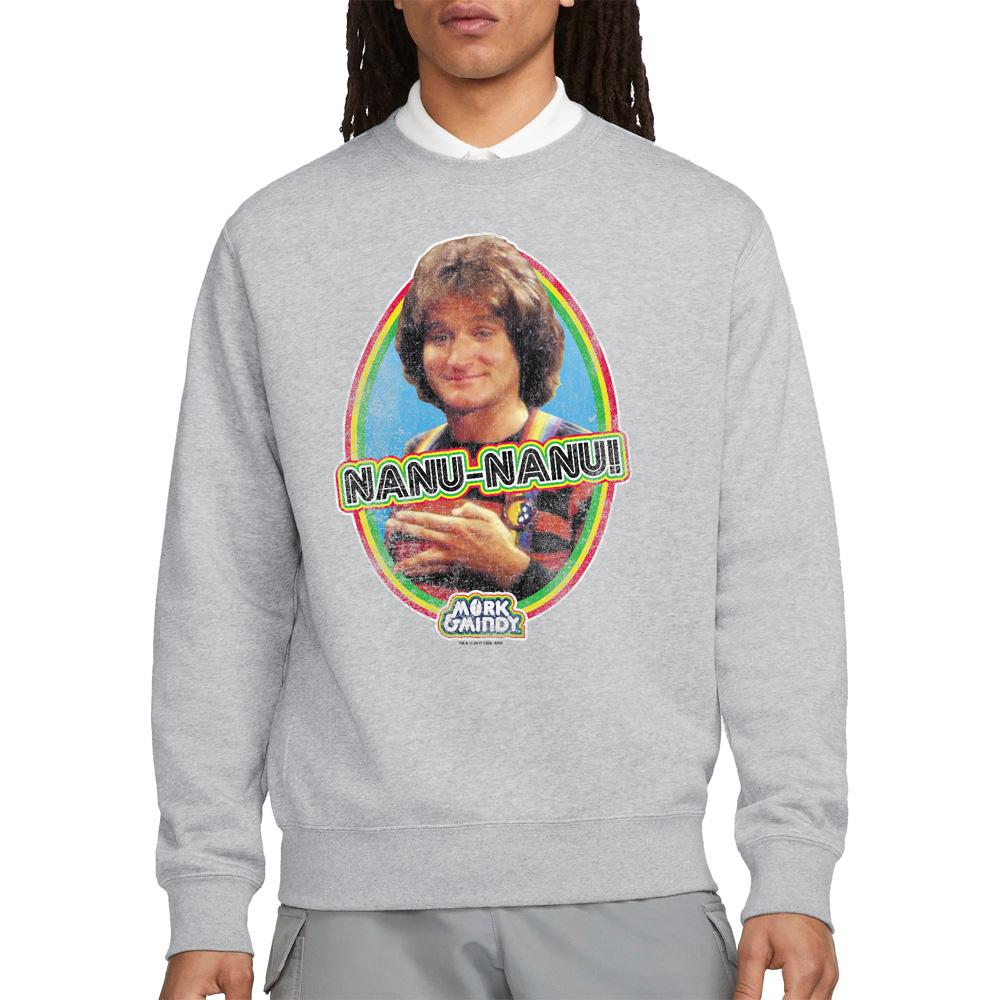 Mork And Mindy Unisex Adult Nanu Nanu Sweatshirt