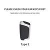 Leder-Schlüsseletui für Chery EQ1 Little Ant Auto-Fernbedienung, Smart-Schlüsselanhänger, dekorativer Schutz, Zubehör