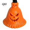 Hanging Broom Decor Halloween Pumpkin Light, LED Witch Lamp, Battery Operated Light Spooky Decorative for Holiday Party