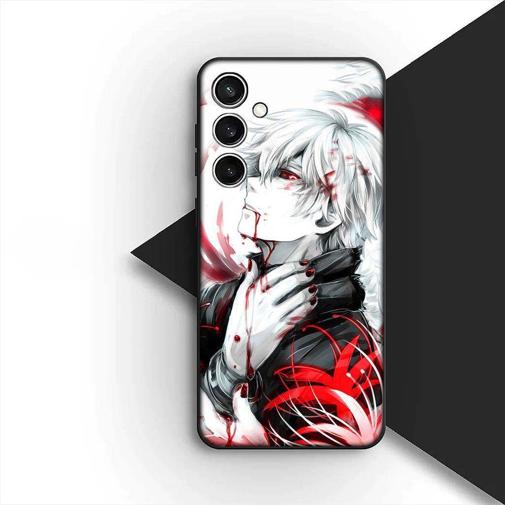 Tokyo Ghoul Ken Kaneki Phone Case for OPPO A80 A18 A16 A40 A17 A15 A38 A78 A79 A54 A57 A12 A60 4G 5G Protective Cover