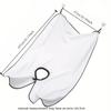 Suction Cup Shaving Bibs Barber Cleaning Beard Bibs Men's Shawl Styling Bibs  Apron for Men  Apron