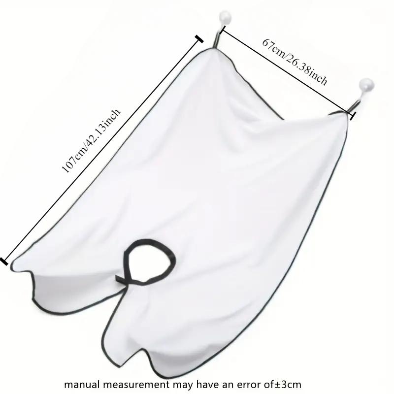 Suction Cup Shaving Bibs Barber Cleaning Beard Bibs Men's Shawl Styling Bibs  Apron for Men  Apron