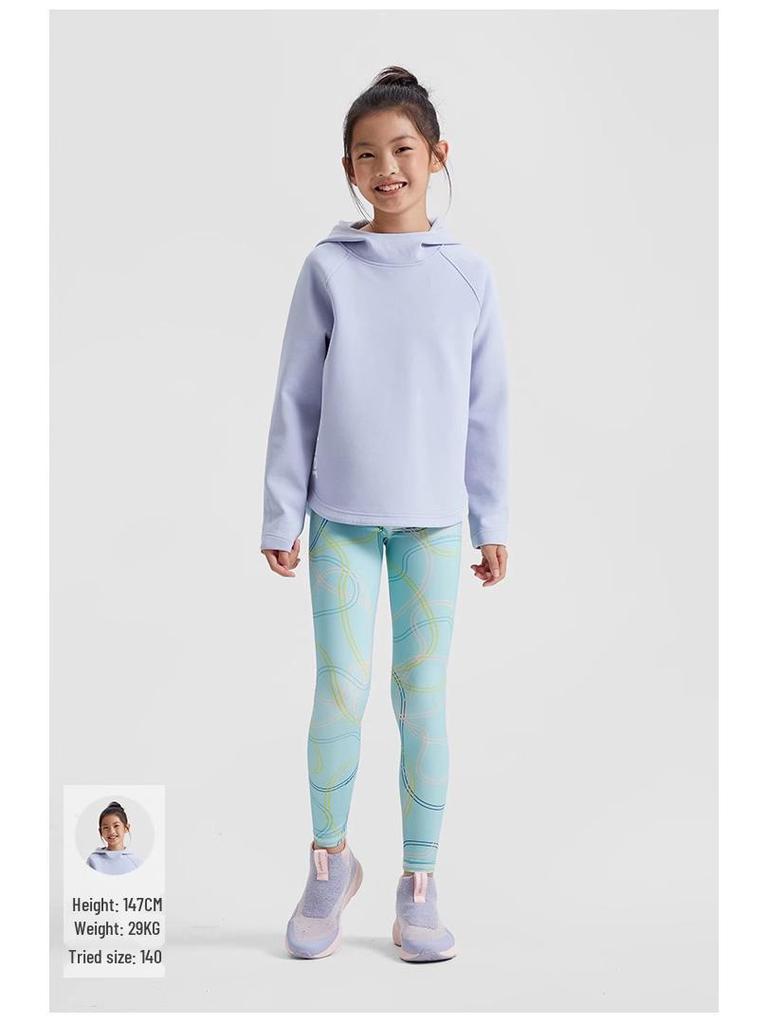 European & American Autumn/Winter Kids' Quick-Dry Hooded Sweatshirt for Boys & Girls