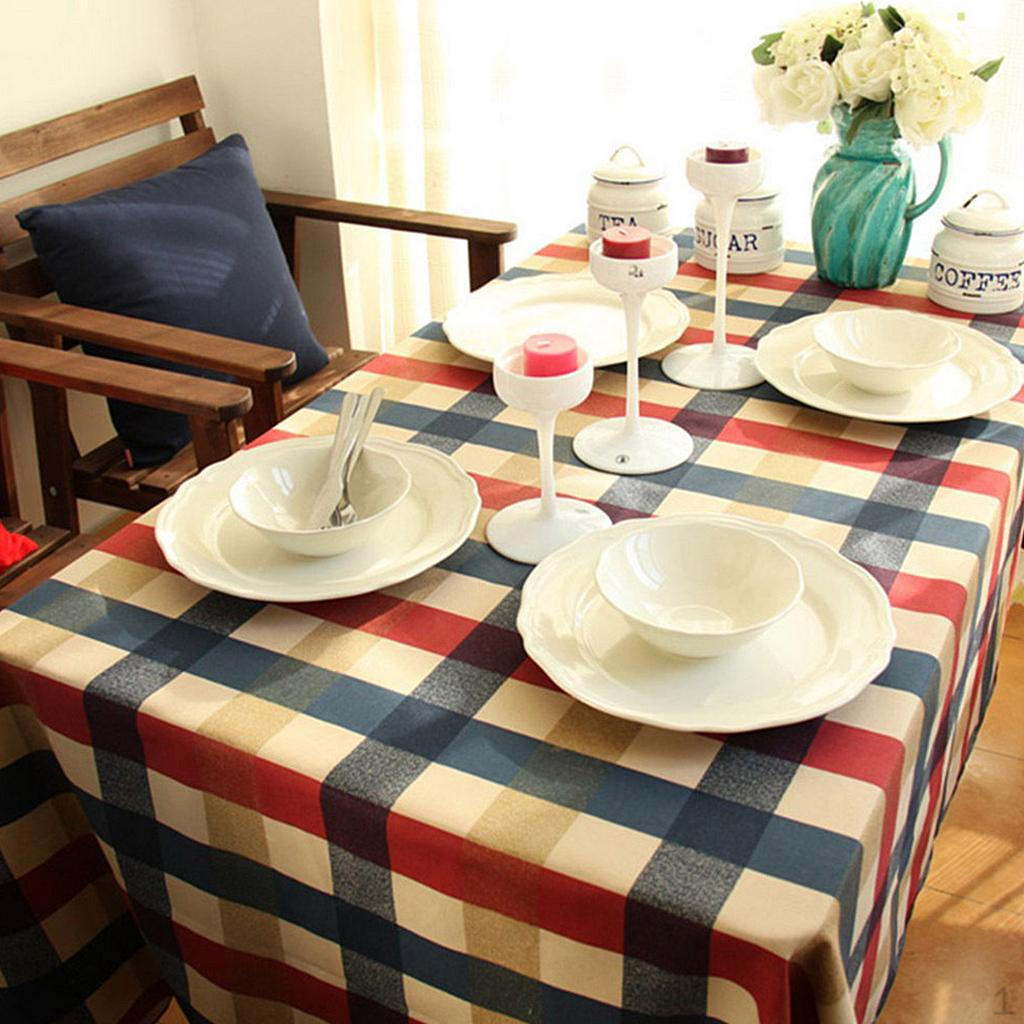 

Reusable Stain-Resistant Tablecloth Table Cover Cloth For Banquet Wedding Birthday Party Home