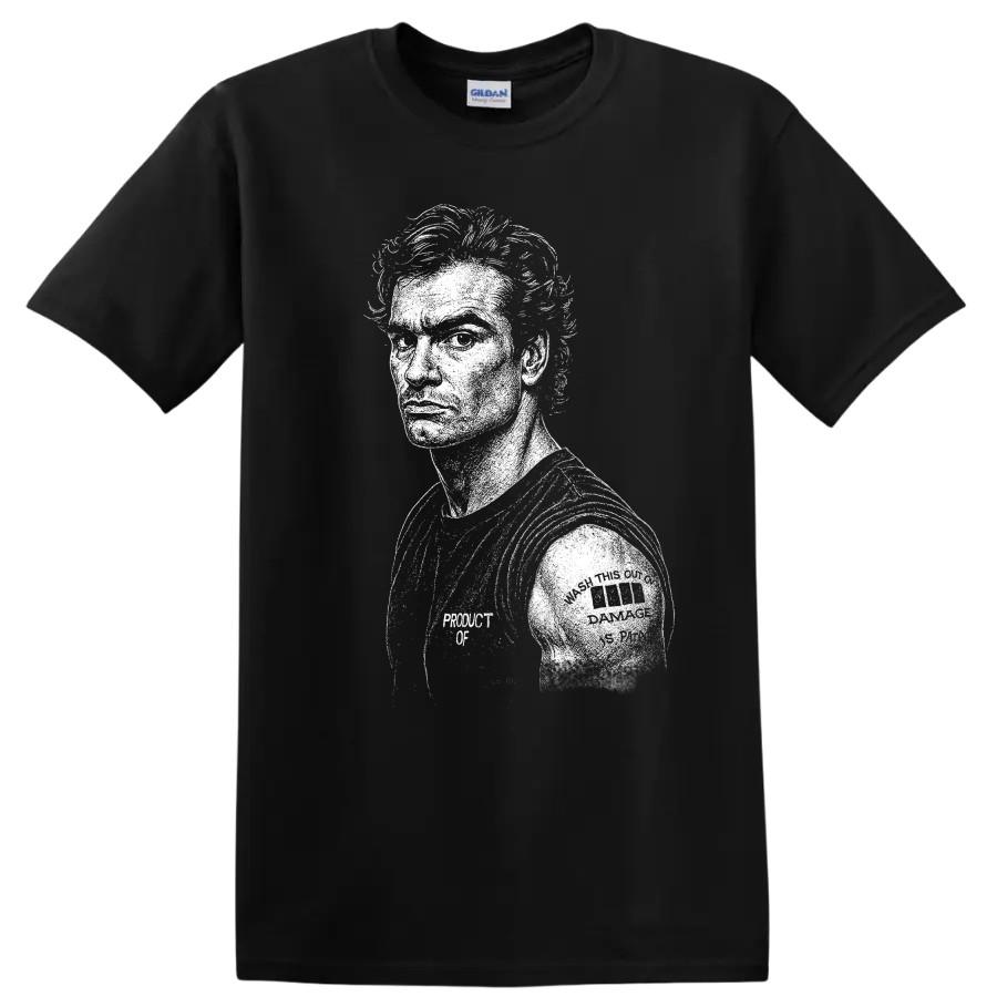 Andrew Eldritch Portrait Rock Legends T Shirt Tribute Graphic Tee