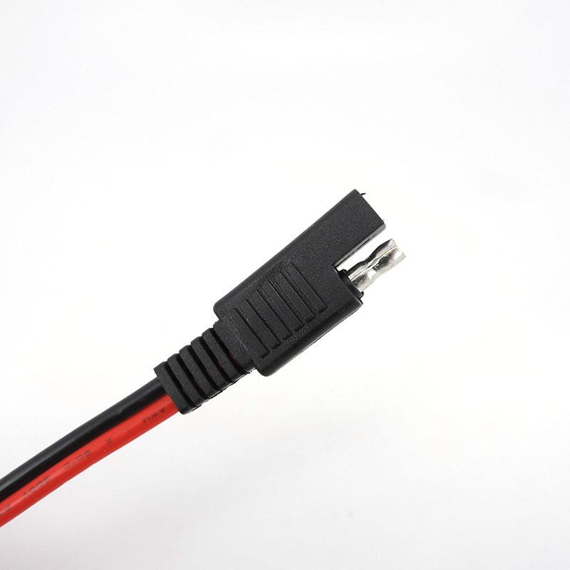 12V 24V car Female Lighter power Socket to SAE 2 Pin Quick Release Disconnect Connector Plug 14AWG 20A Extension Cable