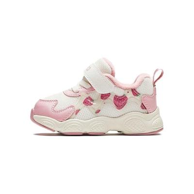 Comfortable Versatile Low-Top Walking Shoes Baby Shoes White Pink 322340004-1