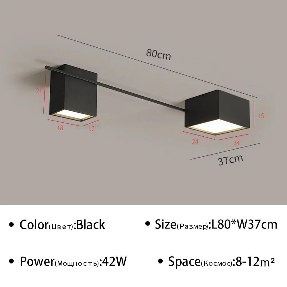 Nordic Modern LED Ceiling Light For Living Dining Room Bedroom Home Decor  Minimalist Indoor Lighting Fixture Chandeliers Luster
