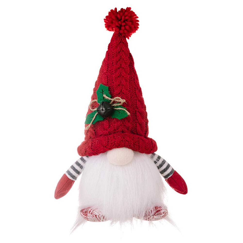 

1/2Pcs Christmas Plush Gnome with Light Scandinavian Gnome Figurine Nordic Elf Plush Christmas Decoration for Home Desktop Deco