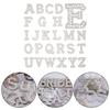 Pearl Letters Clothes Letter Alphabet Embroidery Sparkle