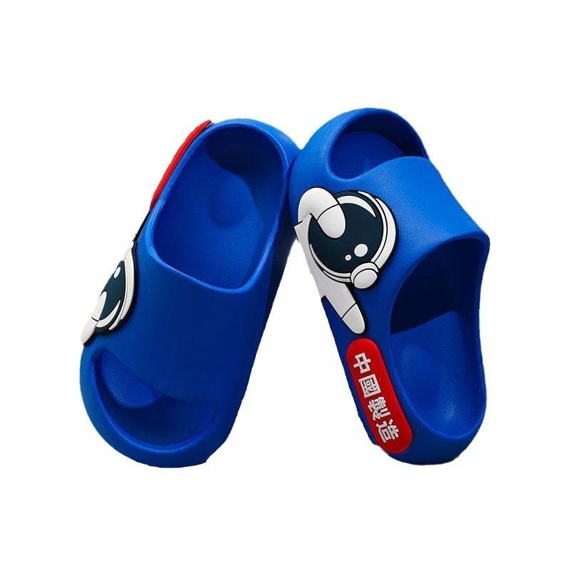 White Astronaut Unique Design Boys Indoor And Outdoor Sandals For Playful Summer Days