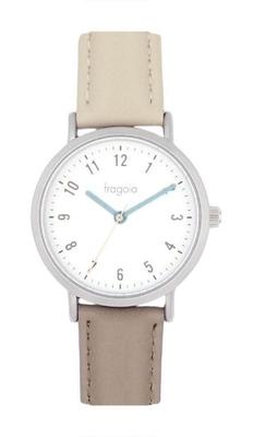 [Follow] Fragola Two-Tone Strap Watch H01324S-1 MOC Women's Brown