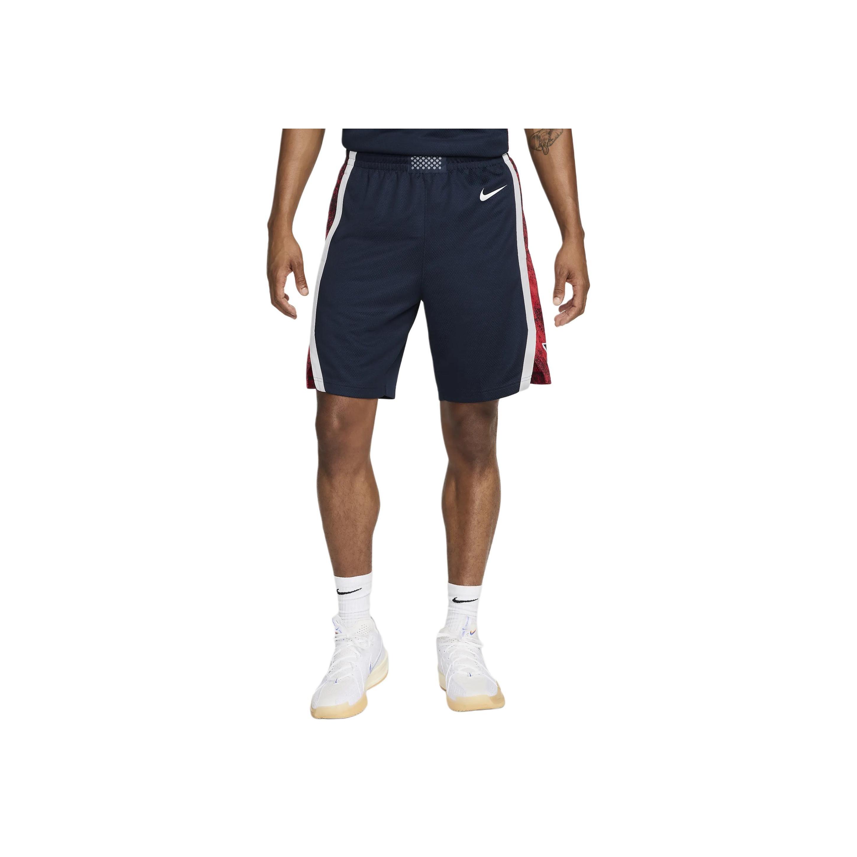 Nike Logo Mid Waist Outdoor Casual Sports Basketball Shorts Men shorts Obsidian FQ0305-451 L