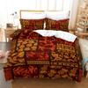 Home Textile Splicing Quilt Cover Digital Printing Three-Piece Set 3D