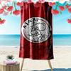 Toalla de Playa con Estampado del AFC Ajax, Toalla Grande Suave de Secado Rápido para Playa, Camping, Natación
