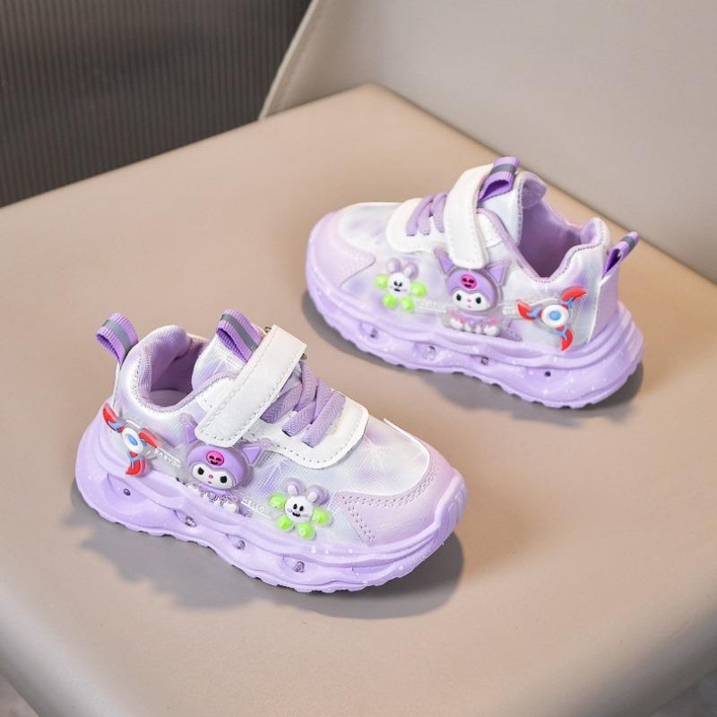 Nuove Sneakers Casual Cartoni Animati Luminose per Bambine | Scarpe Sportive LED a Suola Morbida per Bambini Piccoli, Calzature Sportive da Bambina