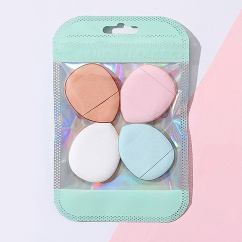 

1/2/4 шт. Мини-размер, спонж для макияжа, консилер, тональная основа, пудра, спонж для пальцев, крем BB, румяна, воздушная кушонка, косметические инструменты для макияжа 4PCS