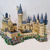 Micro Bricks City Creative Medieval Magic Castle Series School Architecture Palace Model Building Blocks Gifts Kid Assembly Toys