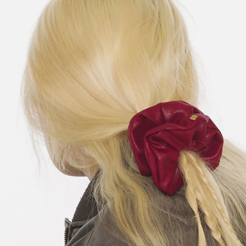 UNDERCONTROL STUDIO SCRUNCHIE / MID / JEWEL / GLITTER / d RED