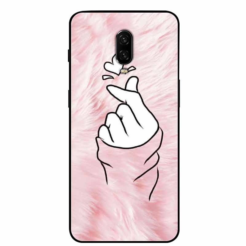 For Oneplus 6T Case Silicone Lovely TPU Soft Phone Cover for One Plus 6 6T Protective Back Shells oneplus6T Cute Cats Funda Capa