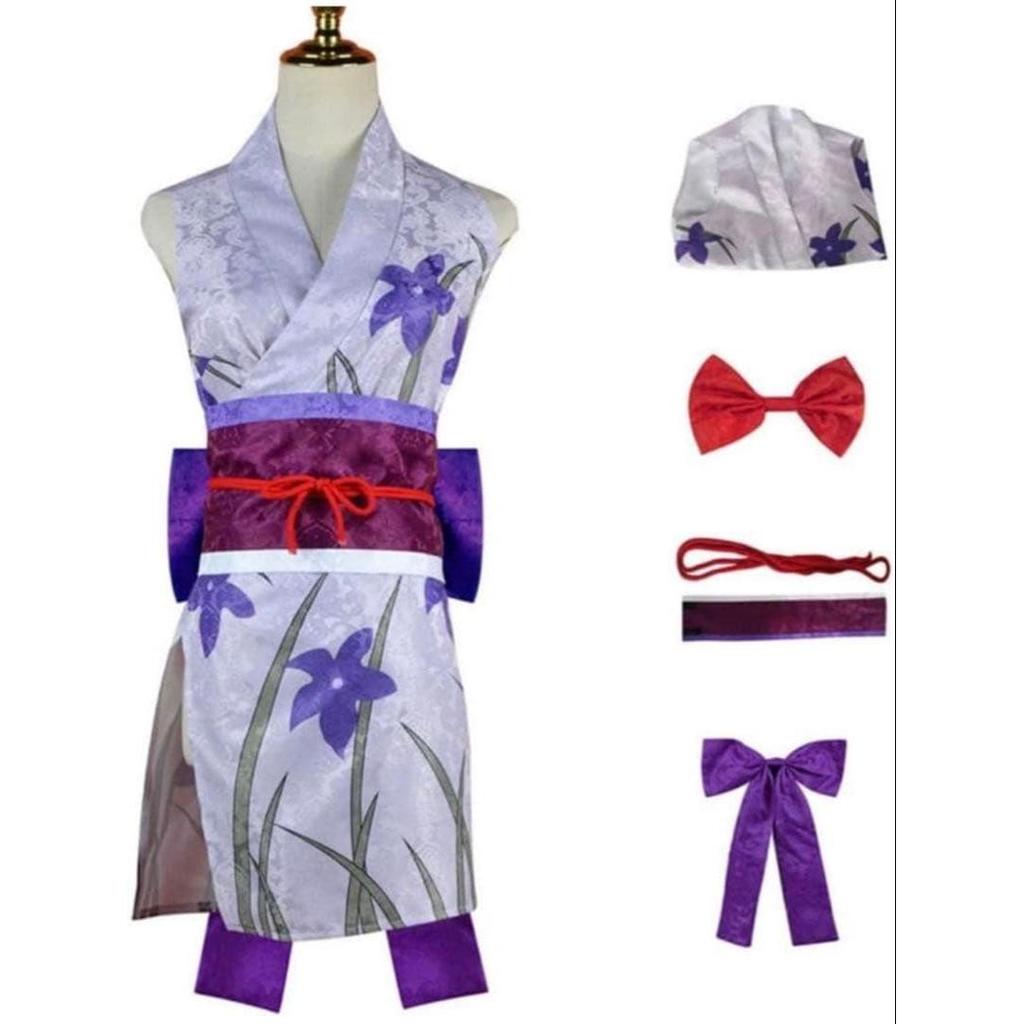 Used One Piece Robin Wano Country Oiran-style Cosplay Costume