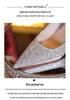 9888W-012 Xiuhui Women's High-End Crystal Pearl Wedding Heels with Sequins and Bowknot