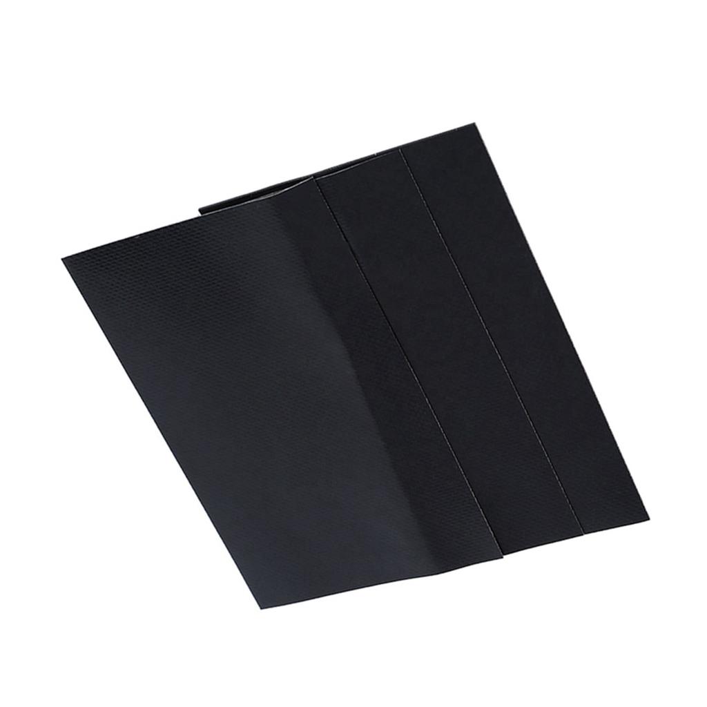 3pcs PVC Repair Patches Kit Set for Inflatable Raft Boat Canoe Kayak  (Black)