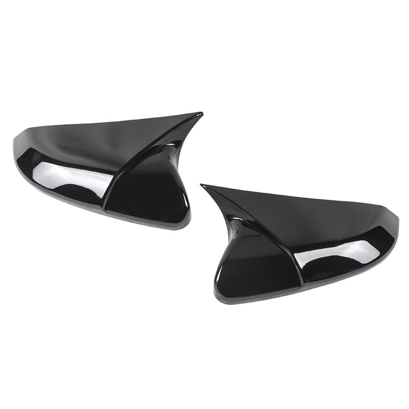 

Rear View Side Mirror Cover Rearview Caps For Honda Civic 10Th 2016 2017 2018 2019 2020 Accessories, 2PCS Black чёрный