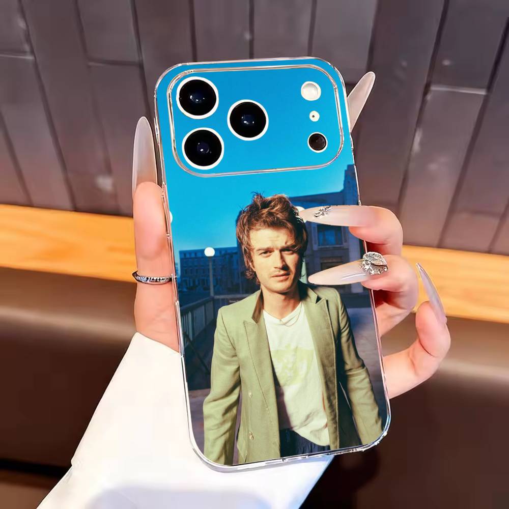 D-Djo Joe K-Keery Singer Phone Case For iPhone17,16,15,14,13,12,11 Plus,Pro Max Soft Transparent Cover