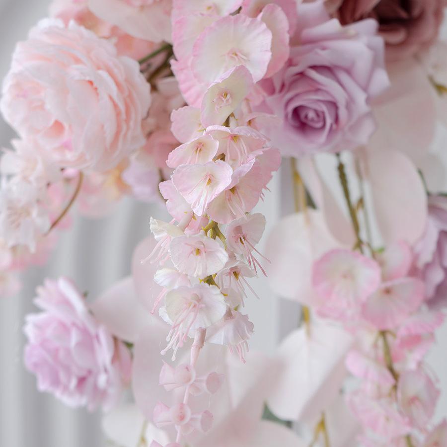 Autumn Pink Artificial Floral Arrangements for Weddings, Birthdays, Banquets, and Events