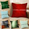 Navias Superb Design Georg JensenA Cushion Cover Silky elegant Comfort Sofa Bed Invisible zipper Beach pillowcase