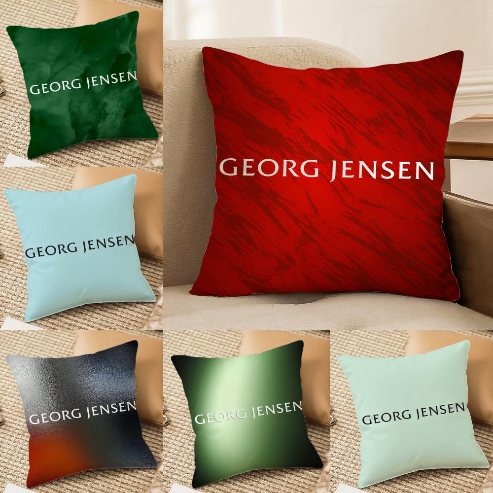 Navias Superb Design Georg JensenA Cushion Cover Silky elegant Comfort Sofa Bed Invisible zipper Beach pillowcase
