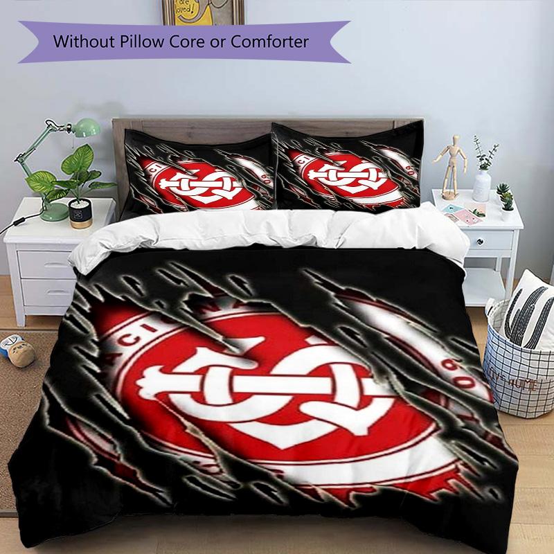 SC Internacional1 Printed Pattern Duvet Cover Set – includes 1 duvet cover and 2 matching pillowcases Bedroom decor Christmas gifts