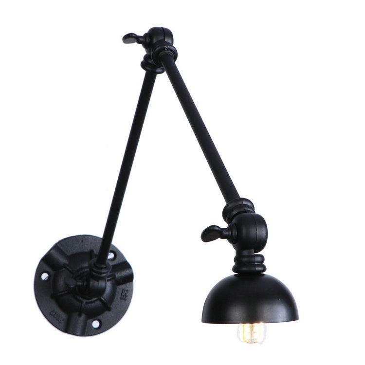 3 Long Arm LED Wall Lights Fixtures Adjustable Swing Loft Industrial Vintage Wall Sconce Luminaire Retro Stair Light