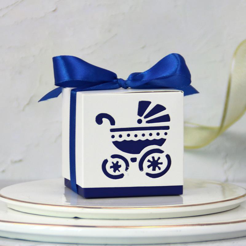 European-Style Hollow Baby Bb Car Sugar Box, Baby Full Moon Creative Happy Candy Box Candy Box