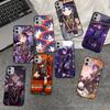 Genshin Impact Scaramouche Phone Case for iPhone 11 12 13 Mini Pro XS MAX 8 7 6 6S Plus X 5S SE 2020 XR Cover